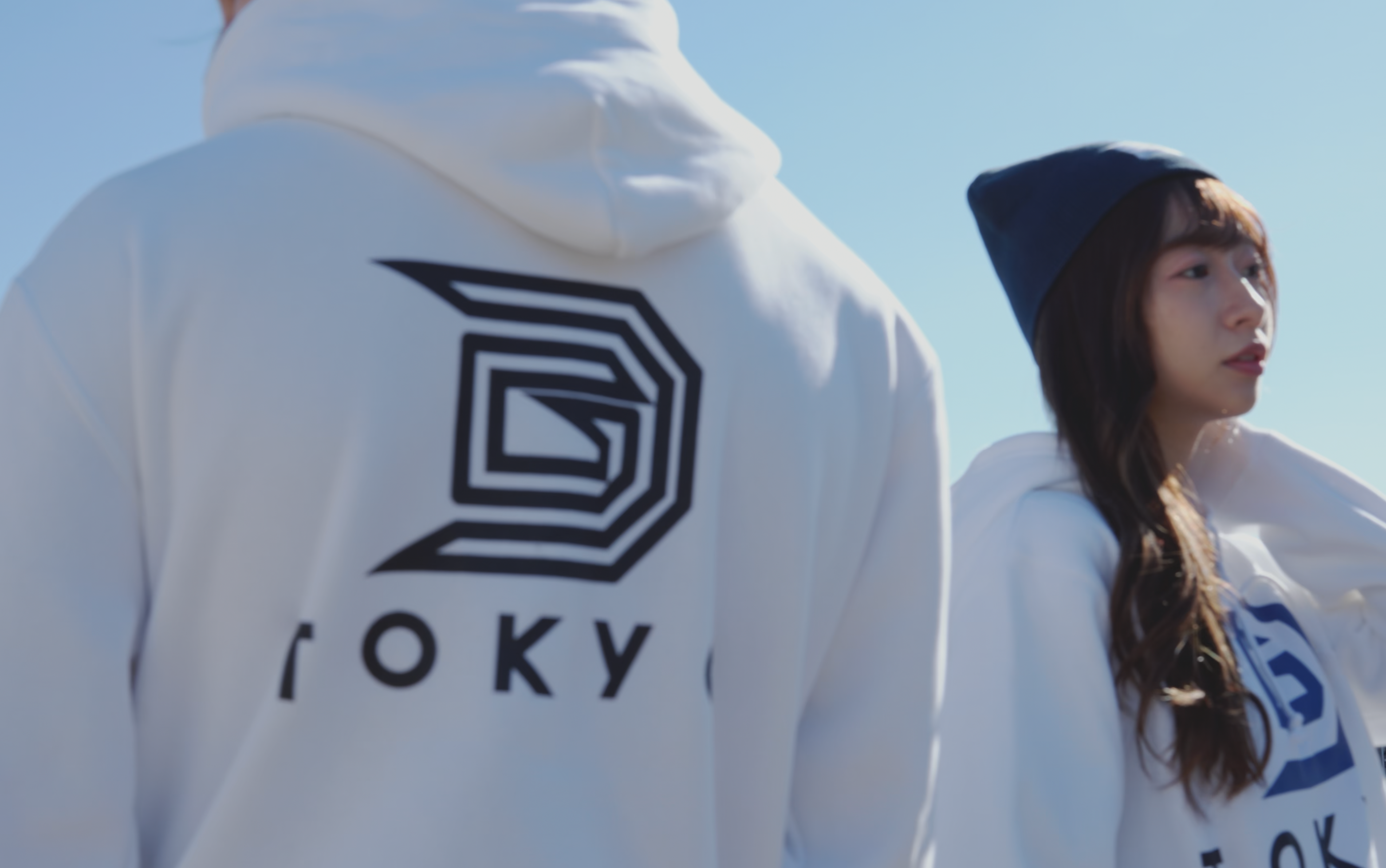 DGTOKYO_ドライストレッチパーカーWHITE