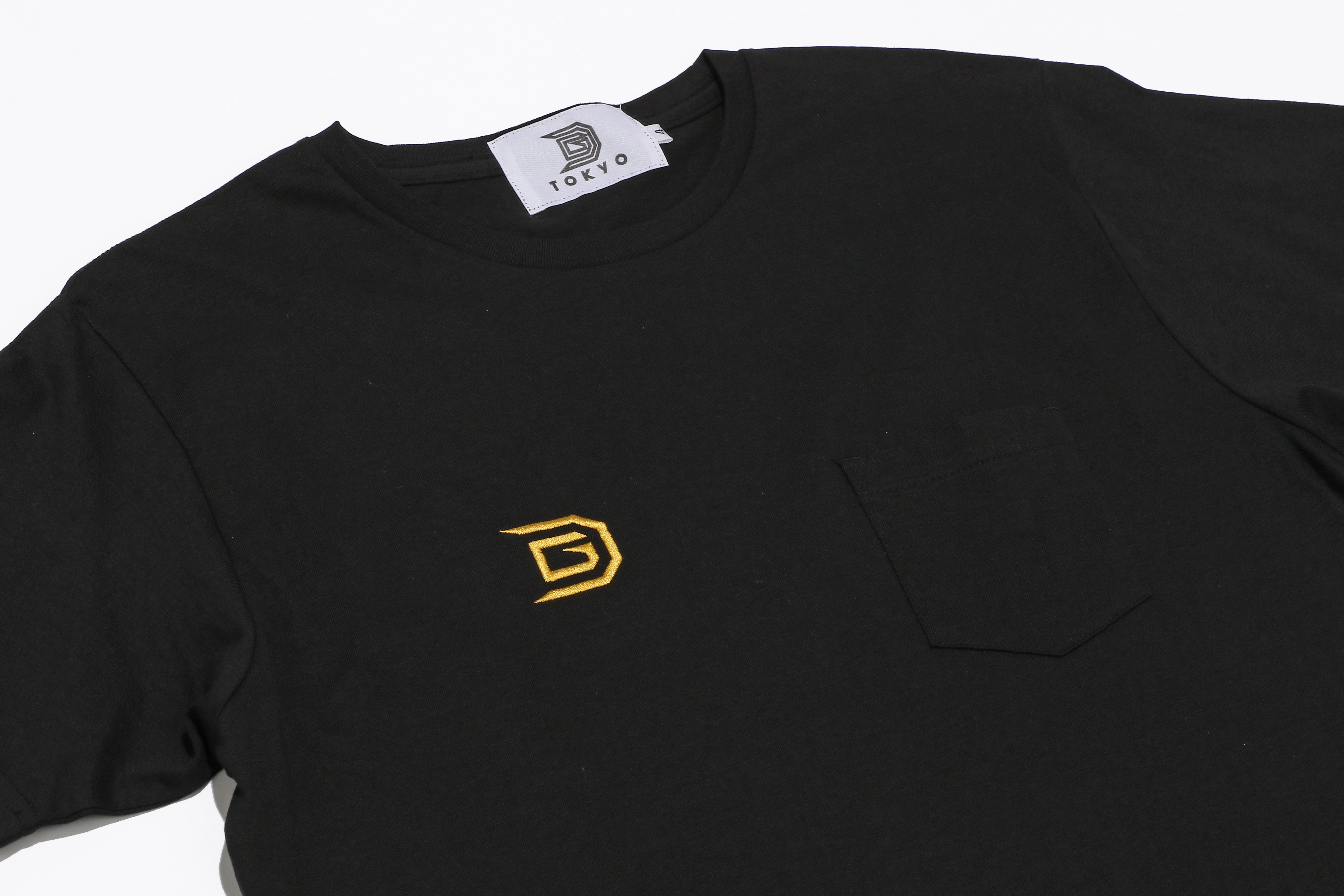 DGTOKYO_ハイクオリティー Black Tshirt